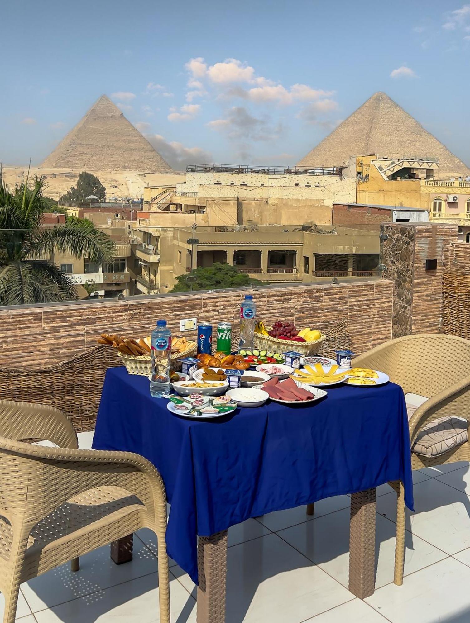 Hostel Makadi Pyramids View Kafret el-Gabal Zewnętrze zdjęcie