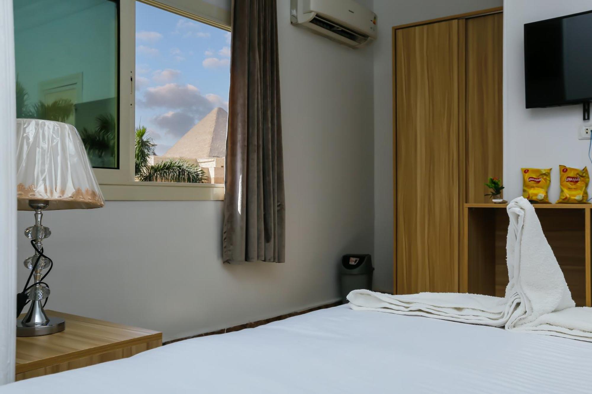 Hostel Makadi Pyramids View Kafret el-Gabal Zewnętrze zdjęcie