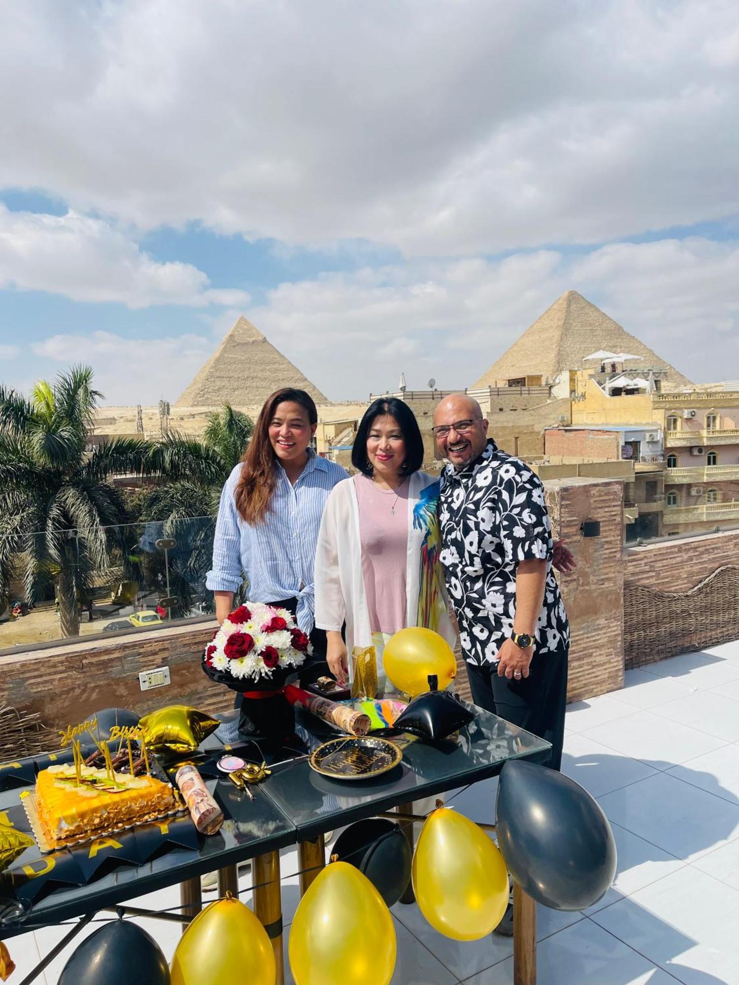 Hostel Makadi Pyramids View Kafret el-Gabal Zewnętrze zdjęcie