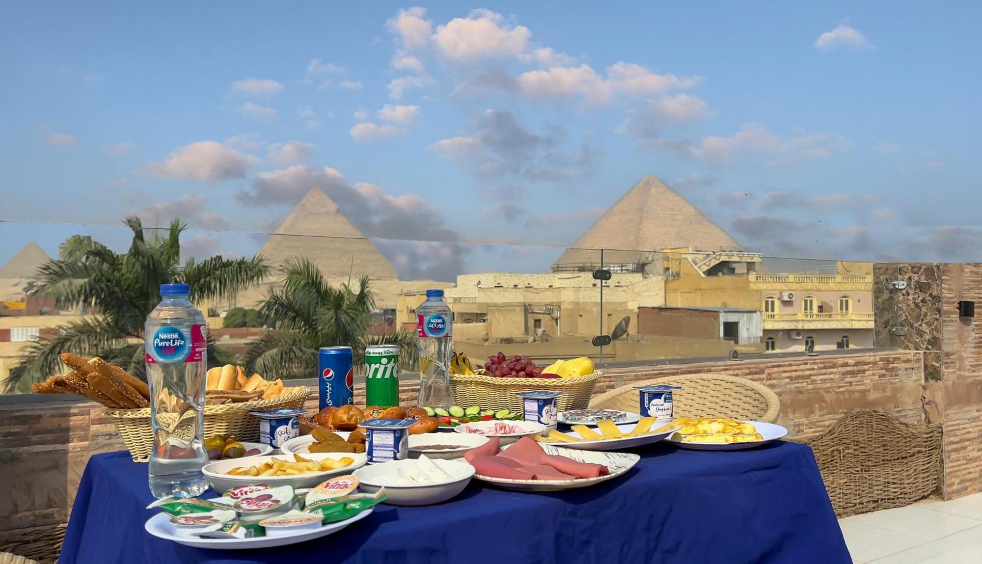 Hostel Makadi Pyramids View Kafret el-Gabal Zewnętrze zdjęcie