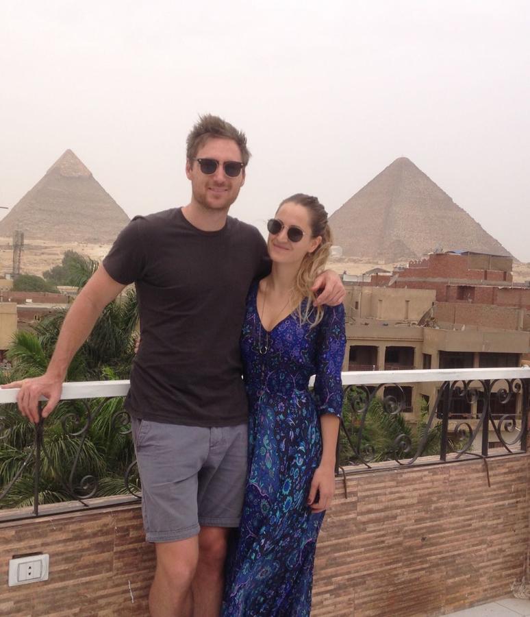 Hostel Makadi Pyramids View Kafret el-Gabal Zewnętrze zdjęcie